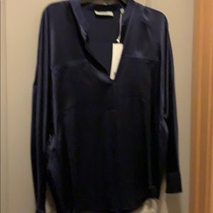 Beautiful Silk Blouse-new with tags. Vince